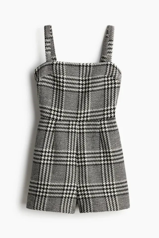 Square-Neck Playsuit