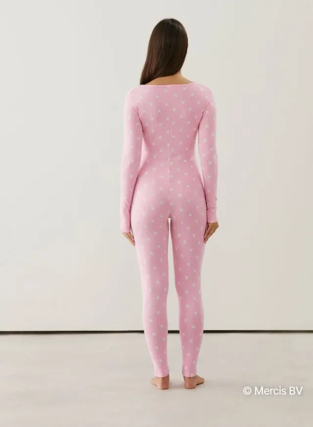 Children's Pink Miffy One-Piece Jumpsuit Playwear – image 6