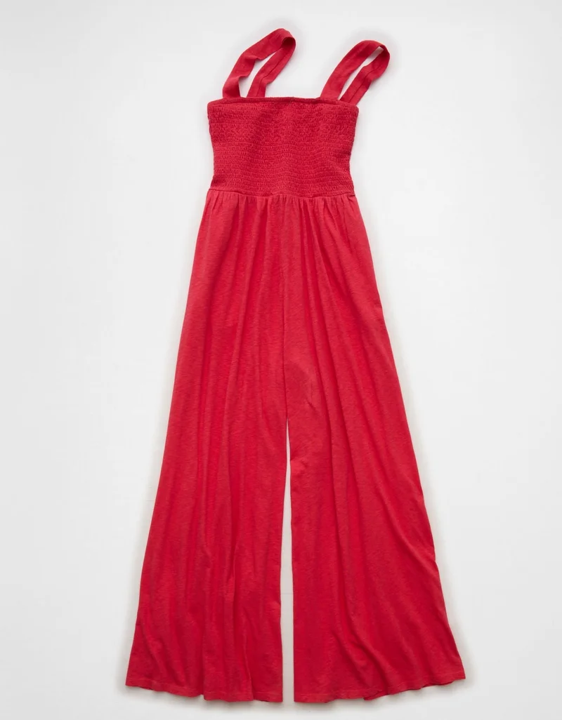 AE Knit Smocked Jumpsuit