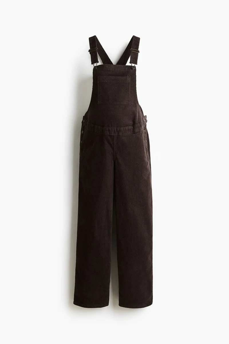 Women's Maternity Corduroy Dungarees