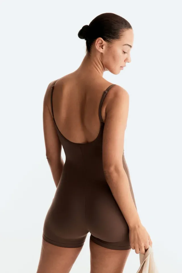 Mole Dark Round Neck Sleeveless Training Unitard for Women – image 5