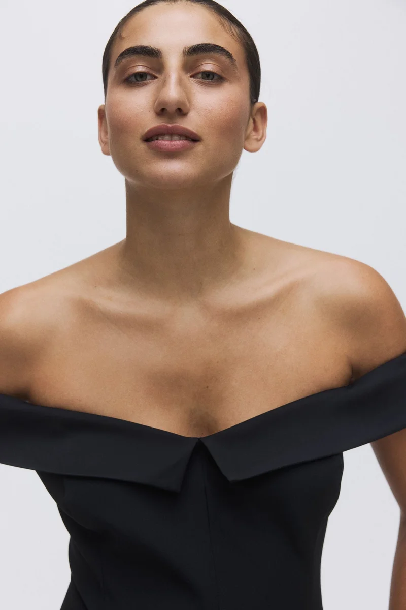 Off-Shoulder Jumpsuit