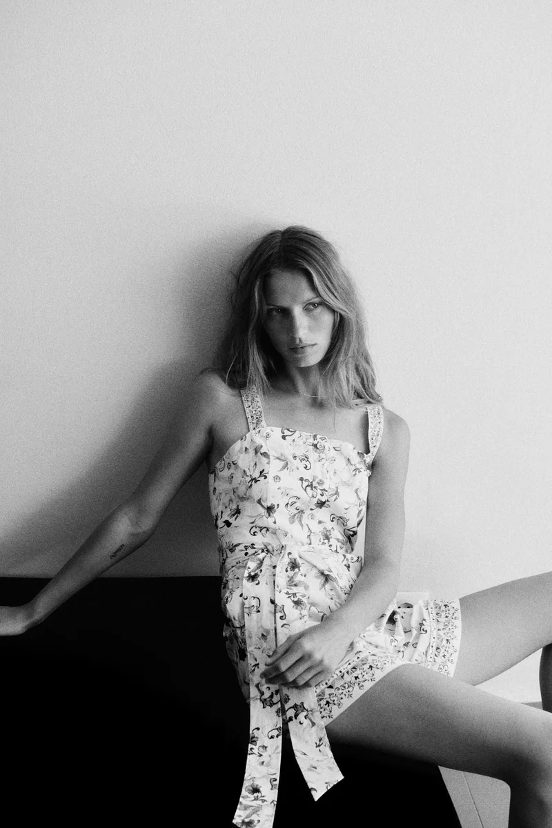 Cotton Poplin Playsuit