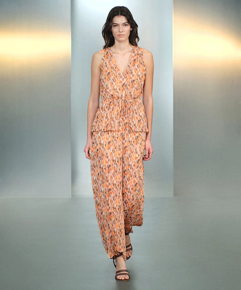 Patterned Jumpsuit