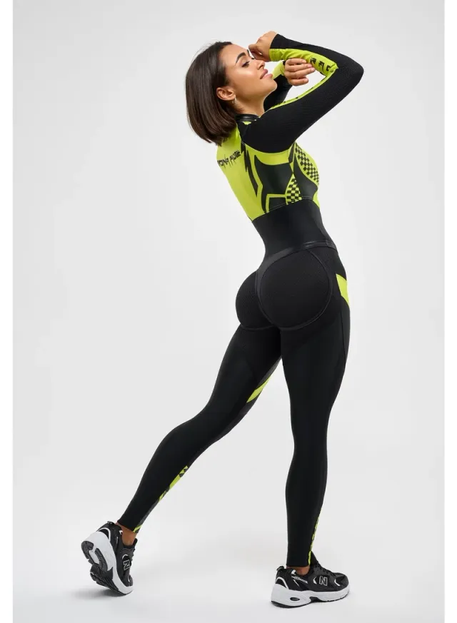Women's One Piece Workout Jumpsuit Tummy Control – image 3