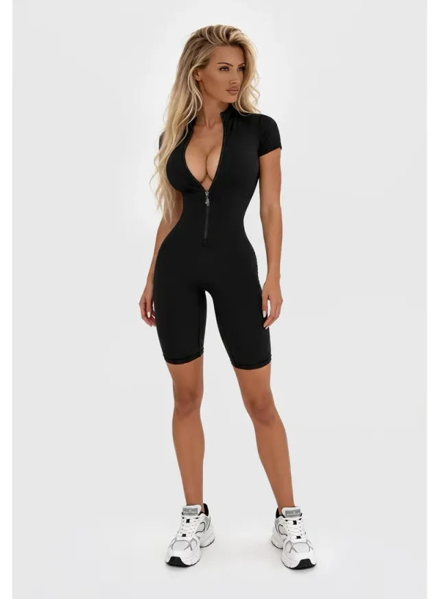 Women's One Piece Workout Jumpsuit Tummy Control – image 5