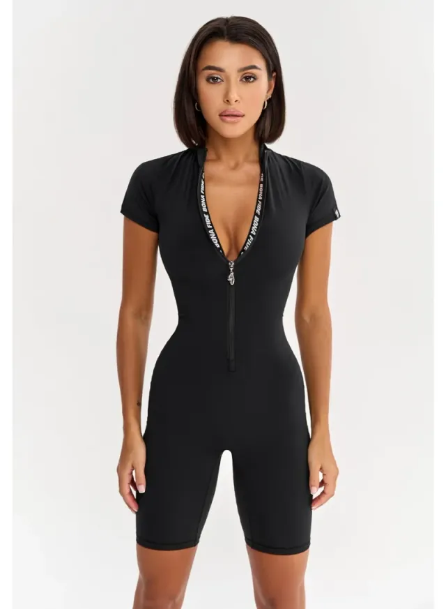 Women's One Piece Workout Jumpsuit Tummy Control – image 8