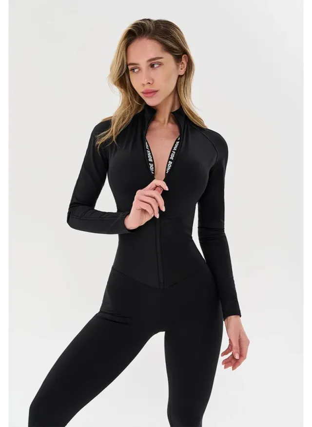 Women's One Piece Workout Jumpsuit Tummy Control – image 8