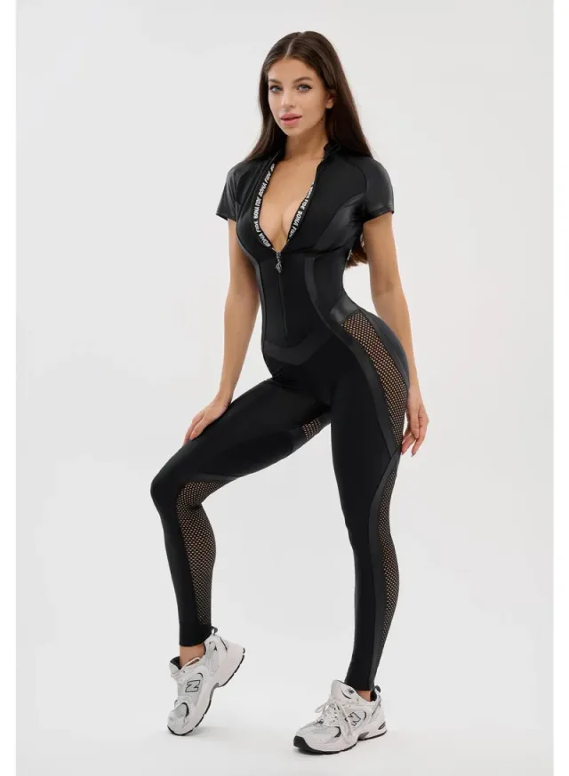 Women's One Piece Workout Jumpsuit Tummy Control – image 8