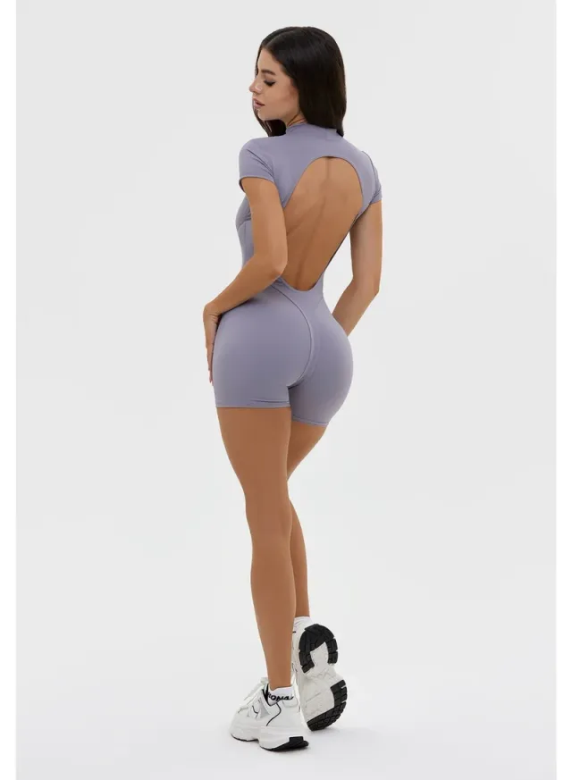 Women's One Piece Workout Jumpsuit Tummy Control – image 3