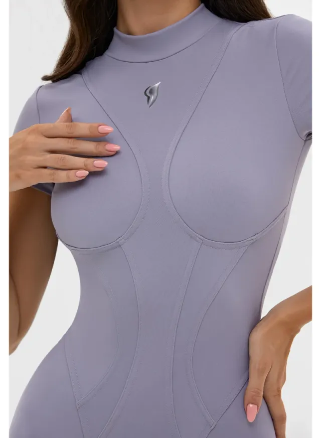 Women's One Piece Workout Jumpsuit Tummy Control – image 8