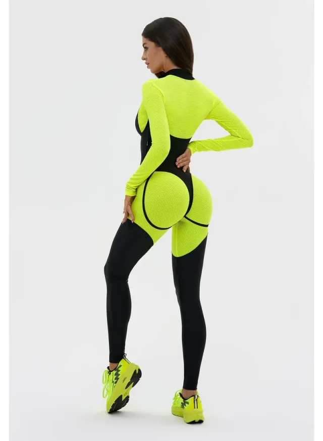 Women's One Piece Workout Jumpsuit Tummy Control – image 4