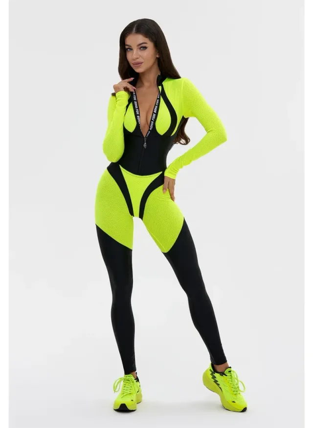 Women's One Piece Workout Jumpsuit Tummy Control – image 5