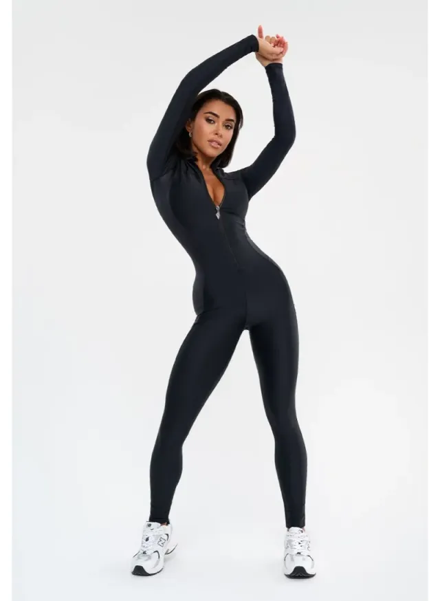 Women's One Piece Workout Jumpsuit Tummy Control – image 8