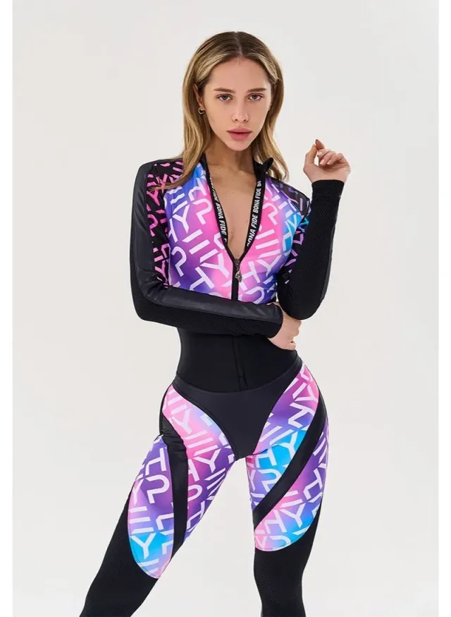 Women's One Piece Workout Jumpsuit Tummy Control – image 5