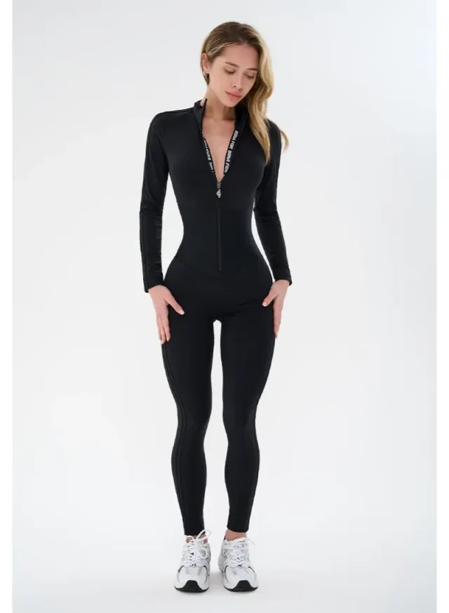 Women's One Piece Workout Jumpsuit Tummy Control – image 7