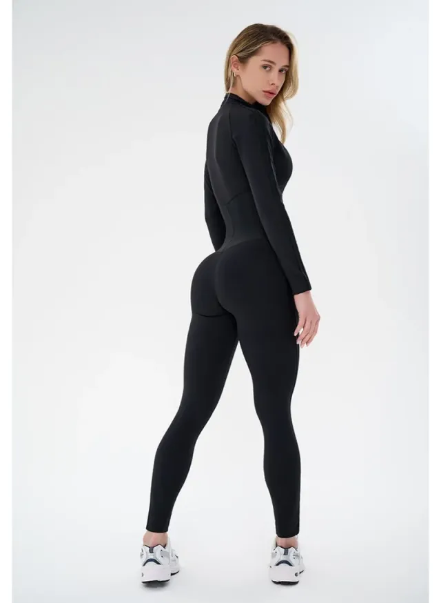 Women's One Piece Workout Jumpsuit Tummy Control – image 8