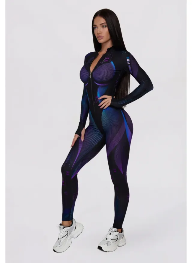 Women's One Piece Workout Jumpsuit Tummy Control – image 6