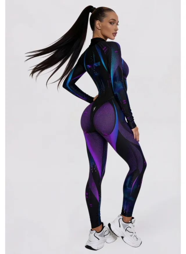Women's One Piece Workout Jumpsuit Tummy Control – image 8
