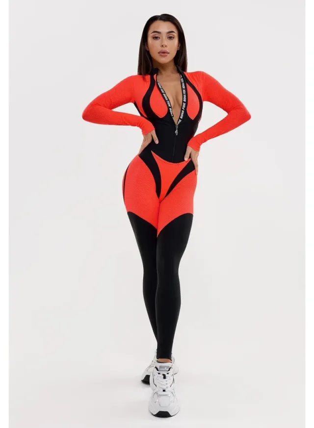 Women's One Piece Workout Jumpsuit Tummy Control – image 4