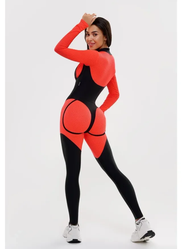 Women's One Piece Workout Jumpsuit Tummy Control – image 7