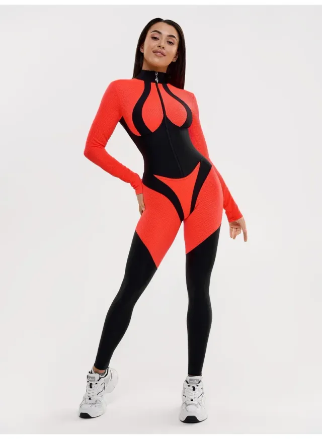 Women's One Piece Workout Jumpsuit Tummy Control – image 8