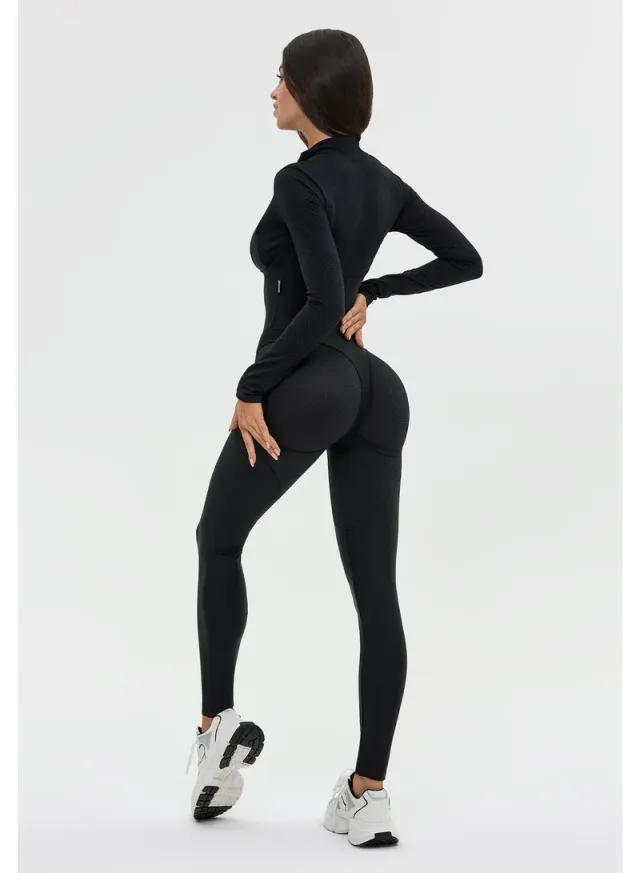 Women's One Piece Workout Jumpsuit Tummy Control – image 5