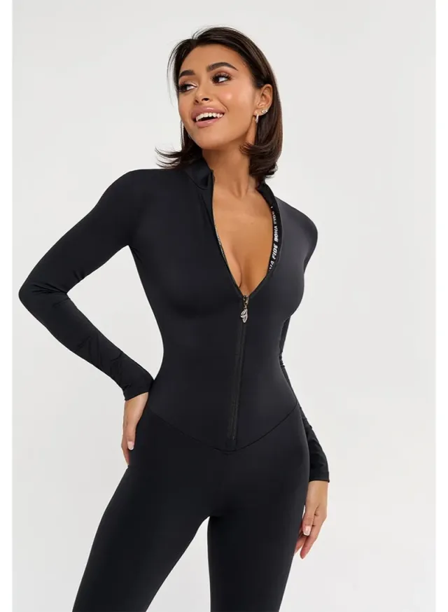 Women's One Piece Workout Jumpsuit Tummy Control – image 7