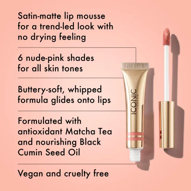 Matte Lip Mousse - No Secrets - 7ml – image 4