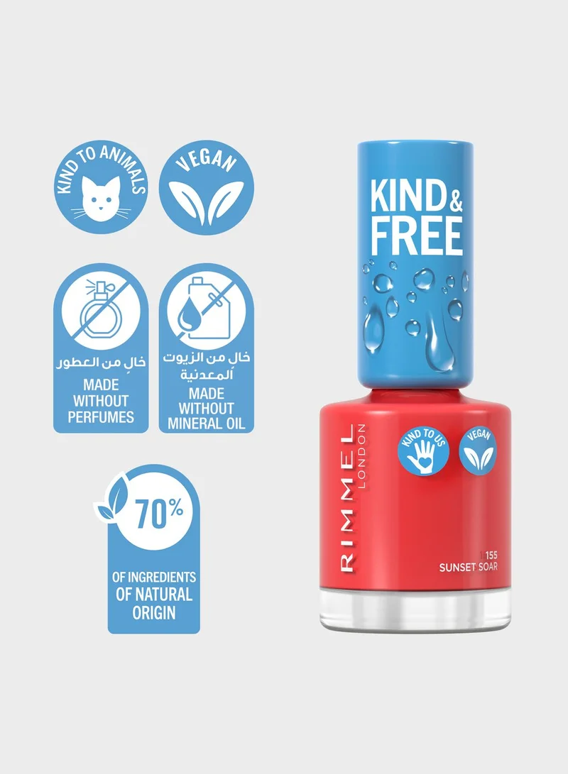 Rimmel Kind & Free Clean Nail Polish – 151 – Fresh Undone, 8ml