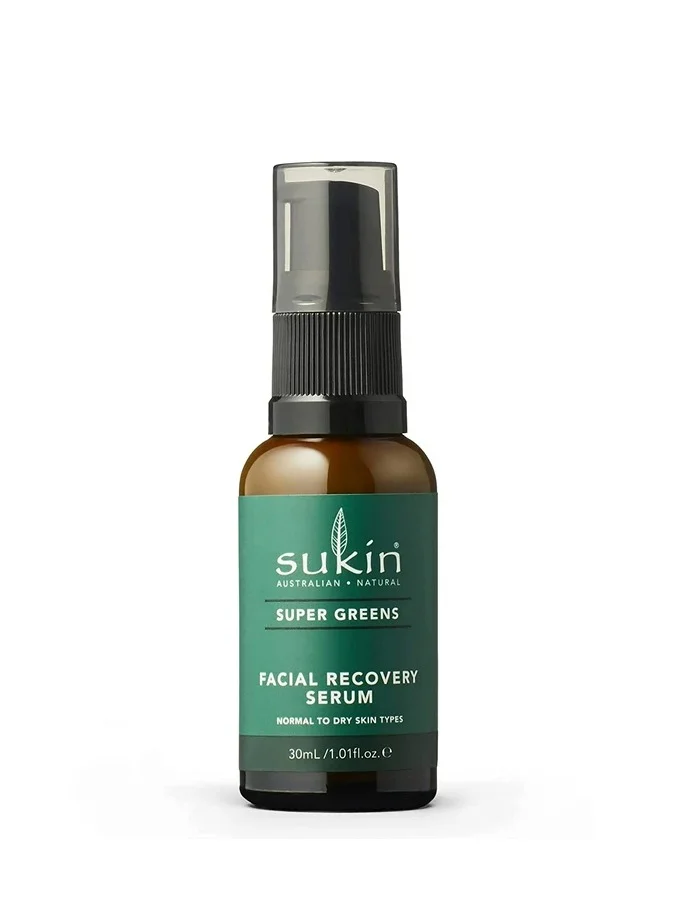 Sukin Super Greens Facial Recovery Serum 30Ml