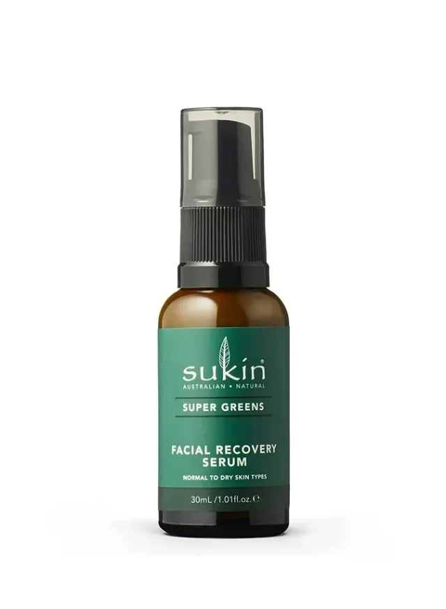 Sukin Super Greens Facial Recovery Serum 30Ml