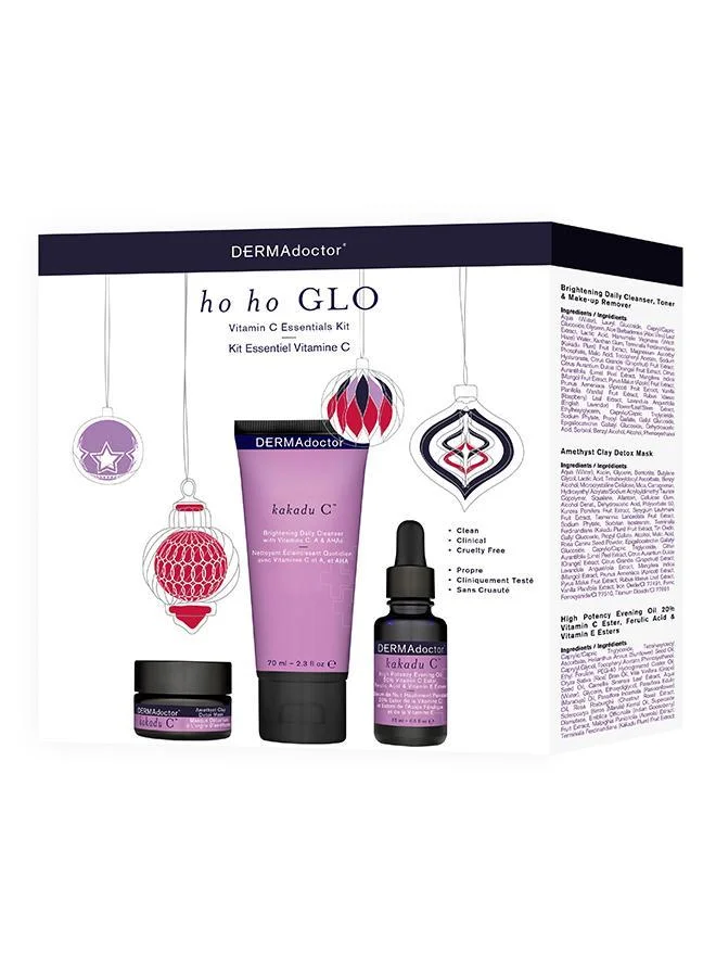 Kakadu C Ho Ho Glo Vitamin C Essentials Kit, Savings 32%