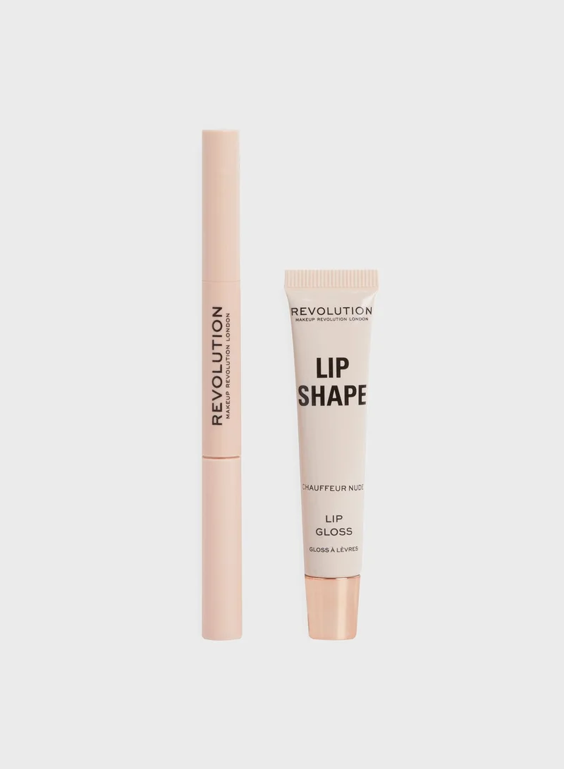 Revolution Lip Lift Kit Chauffeur Nude