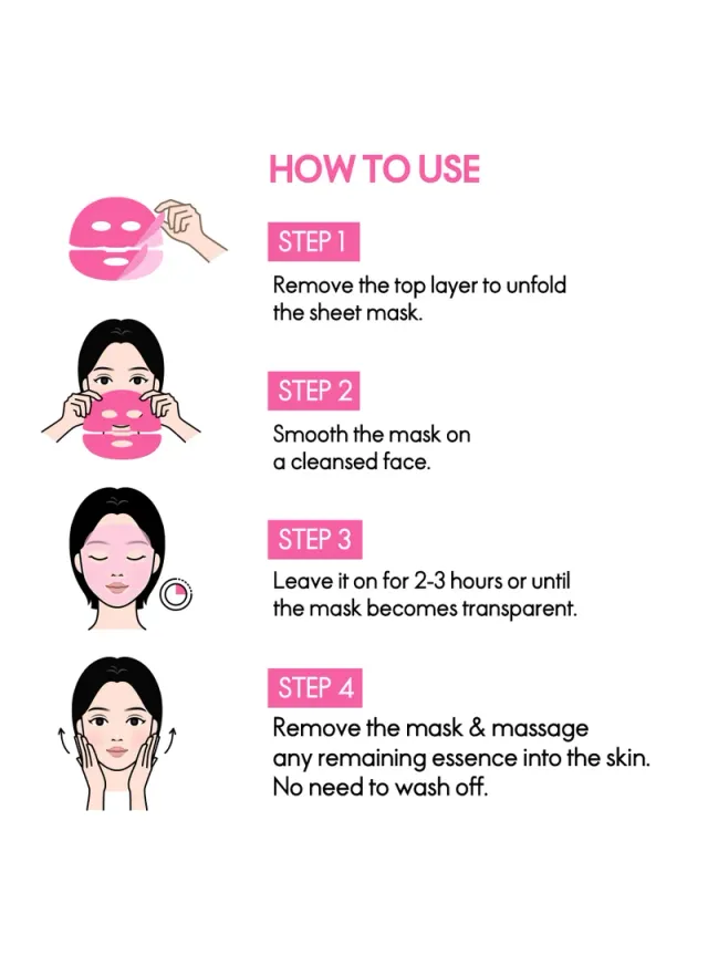 Collagen Color-Changing Anti-Aging Face Mask (4 Pack) – image 6
