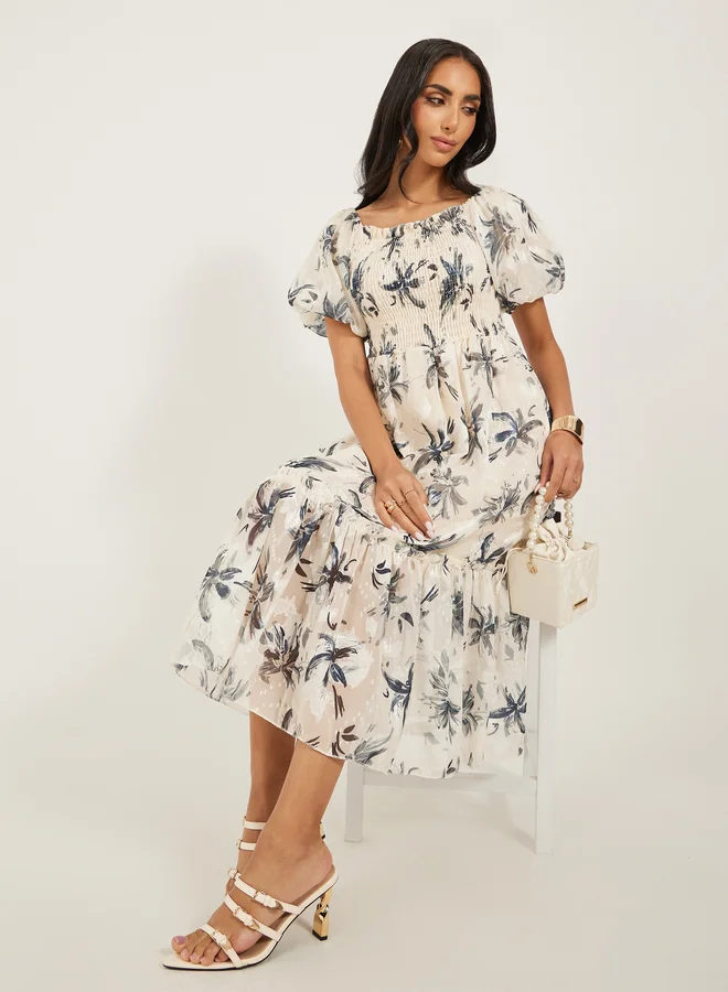 Floral Print Dress