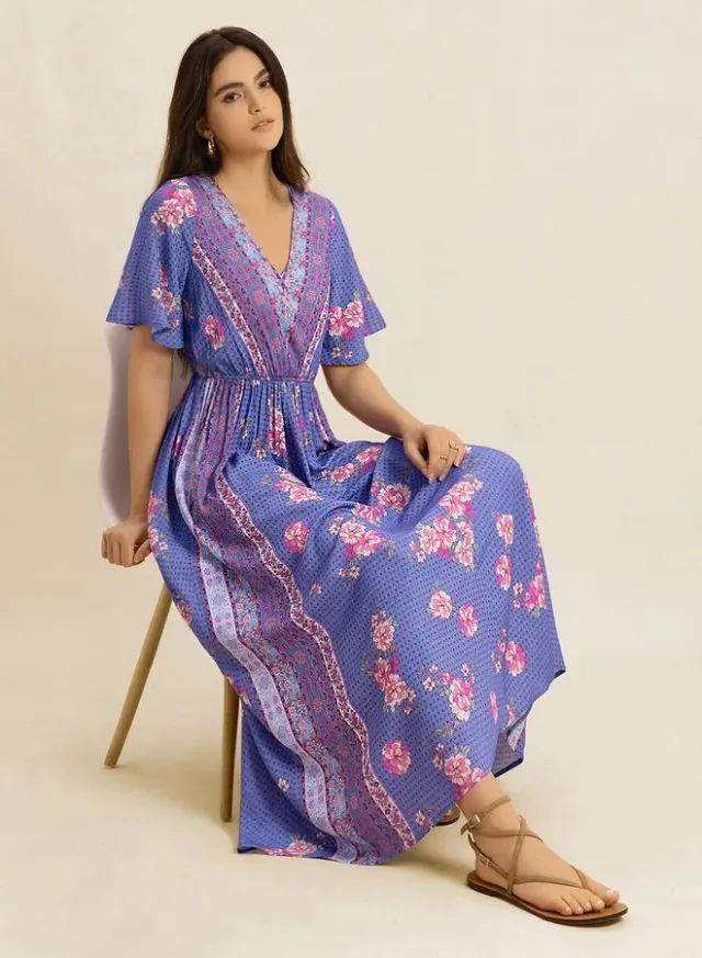 Women's Floral Maxi Dress – image 4