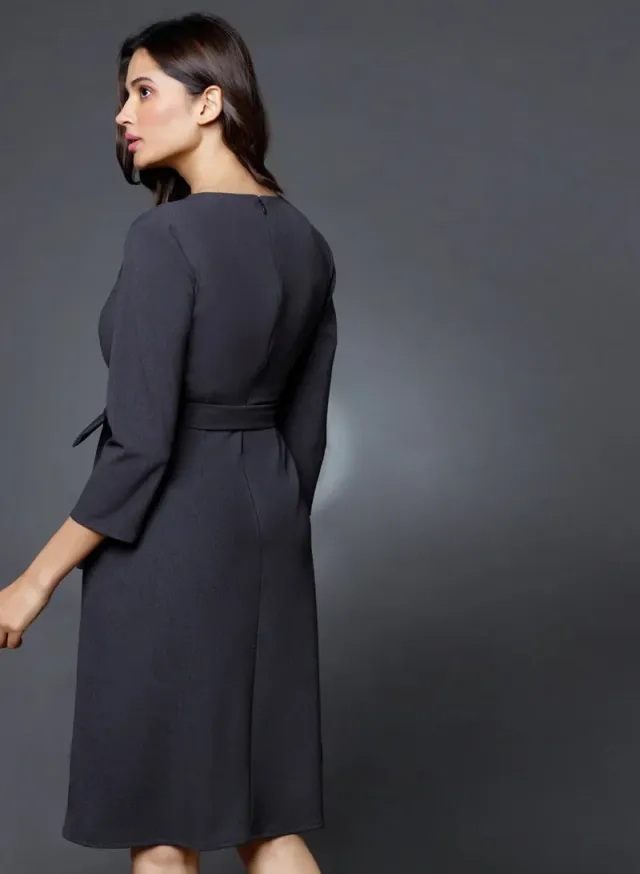 Wrap Midi Dress – image 4