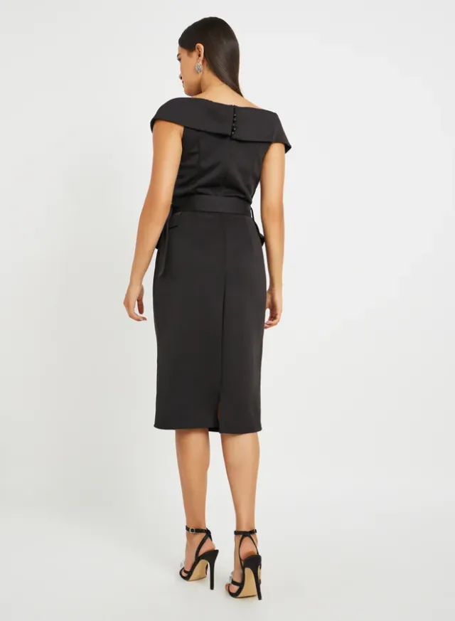 Printed Ruched Midi Dress – image 5