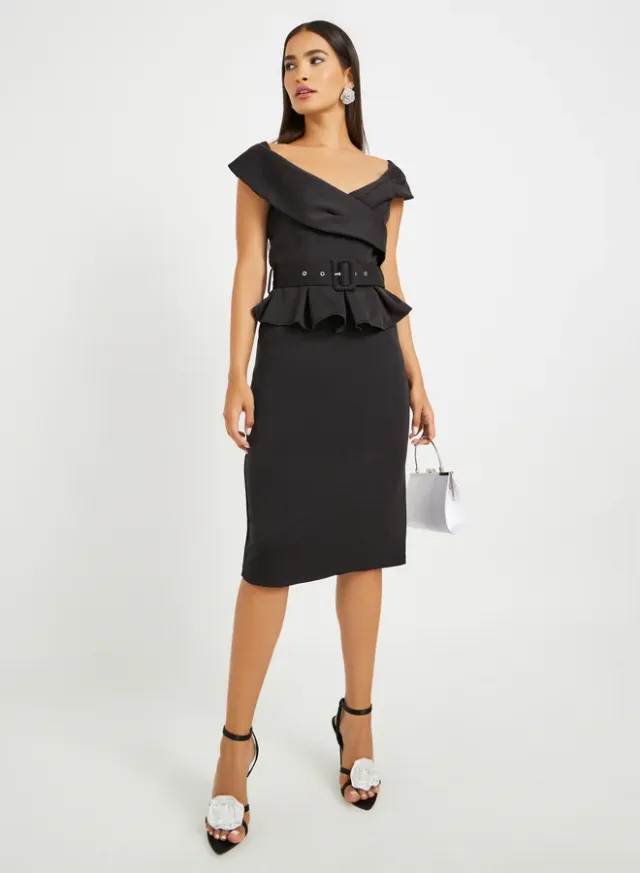 Printed Ruched Midi Dress – image 6