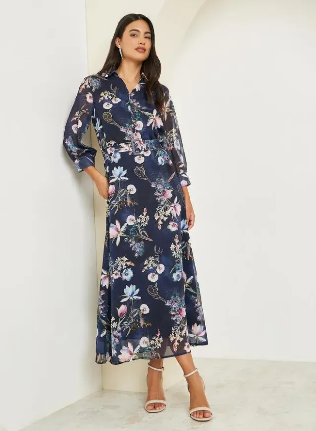 Sleeveless Midi Dress Grey – image 4