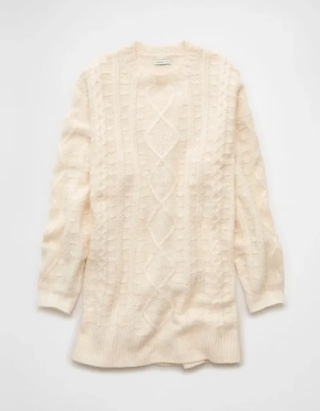 Cable Knit Sweater Dress – image 5