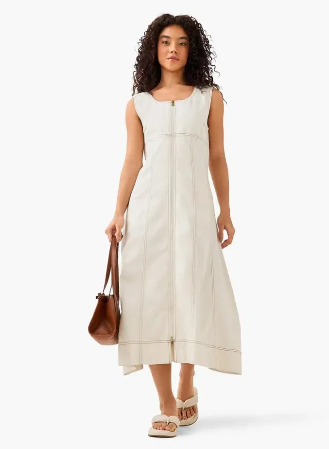 Lee Cooper Denim Midi Dress – image 3