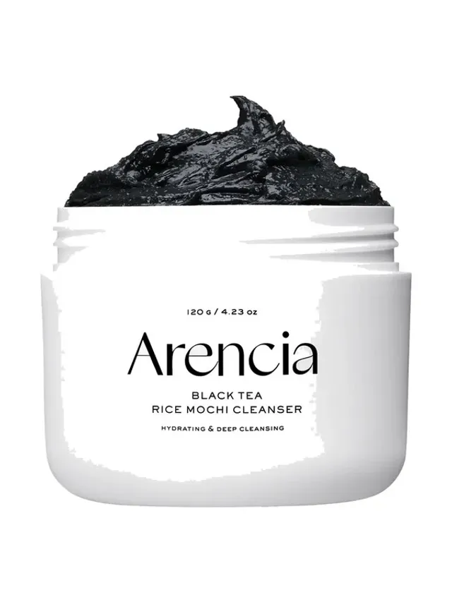 Arencia Black Tea Rice Mochi Cleanser