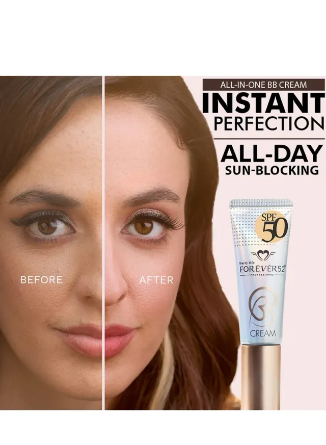 كريم أساس Forever52 BB SPF50 ZB003 – صورة 6