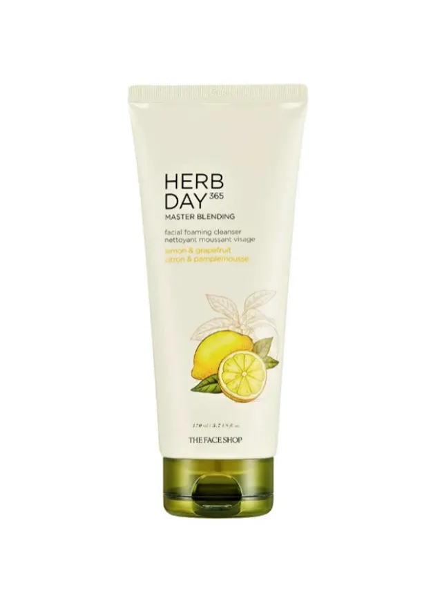 Herbday 365 Master Blending Foaming Cleanser Lemon&Gr