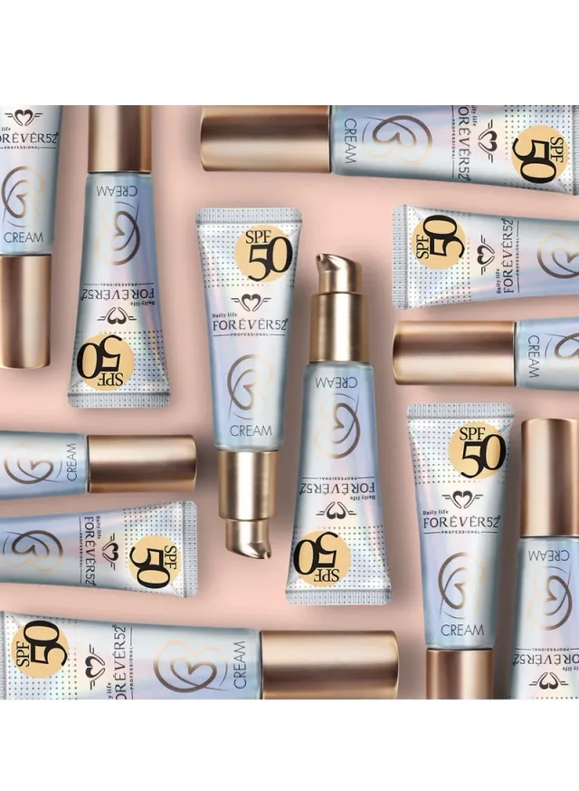 كريم أساس BB بعامل حماية SPF 50 للبشرة المختلطة، بلون داكن بارد – صورة 9