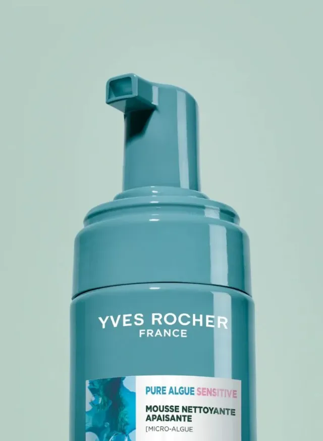 Yves Rocher Sensitive Skin Cleansing Foam Pump Bottle, 150ml – image 4