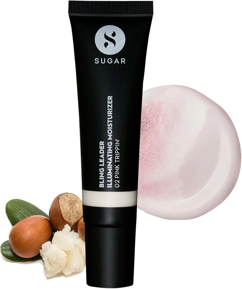 SUGAR Bling Leader Illuminating Moisturizer Cool Pink