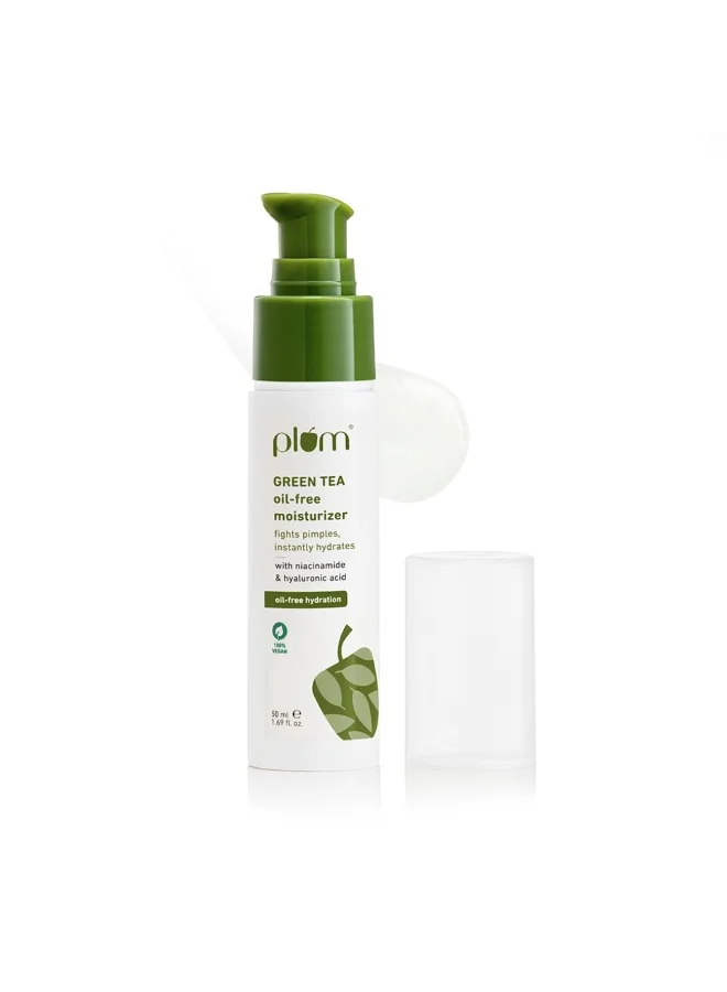 Plum Green Tea Oil-Free Face Moisturizer with Niacinamide & Hyaluronic Acid